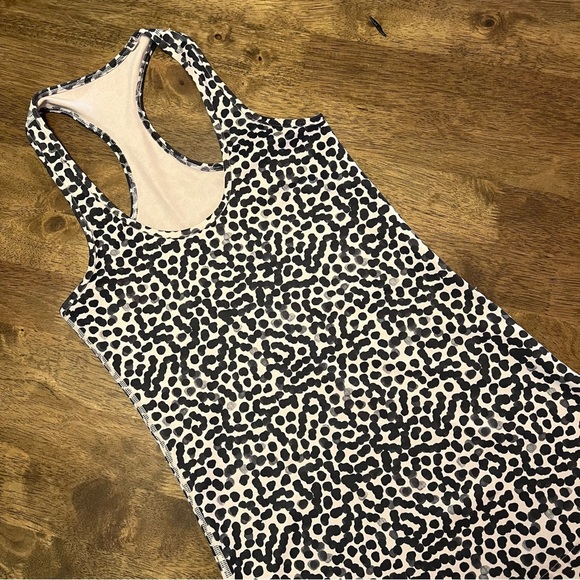 Lululemon Cool Racerback Ace Spot Grain Black Size 4 Women’s - Picture 3 of 9